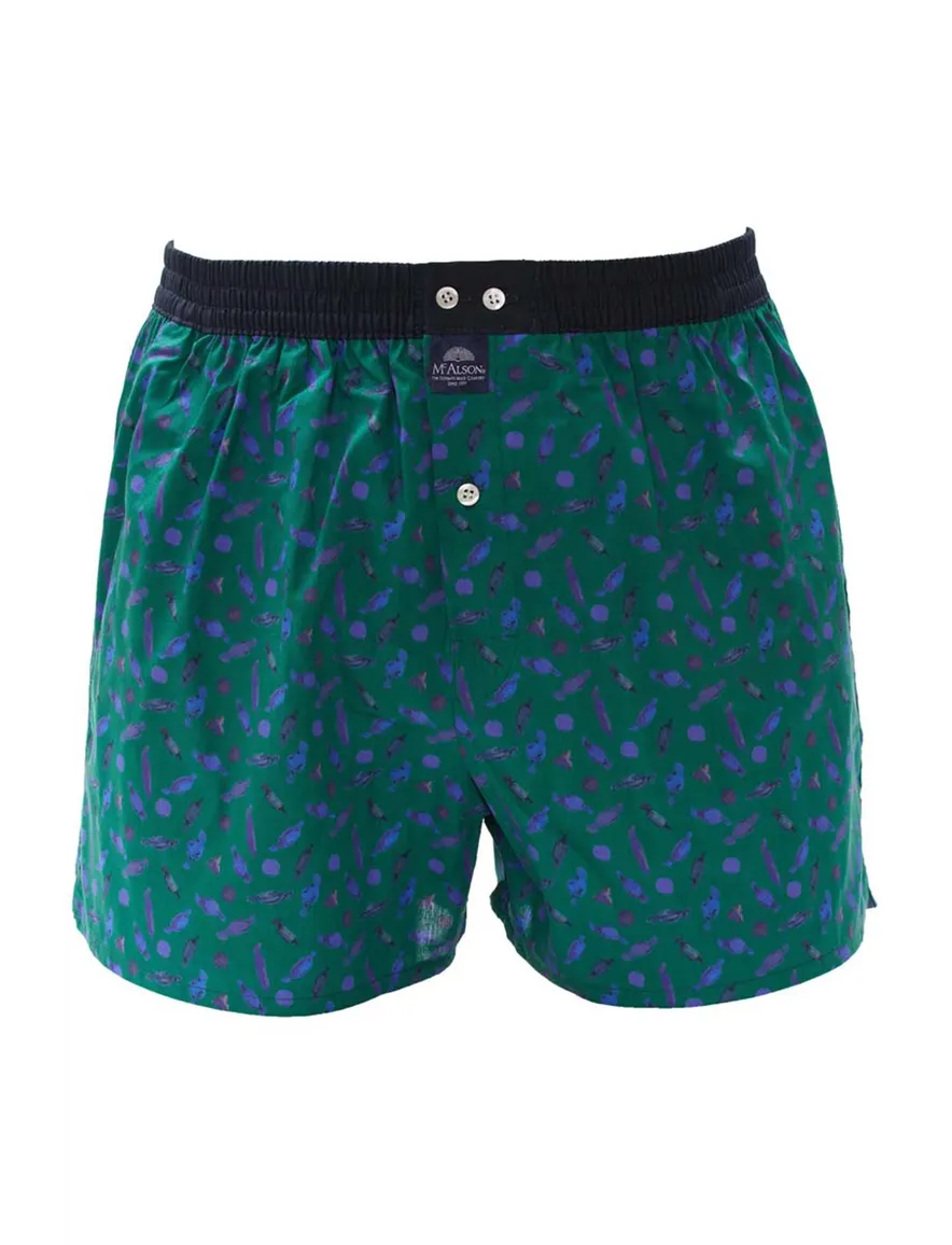 McAlson boxershort groen snoep