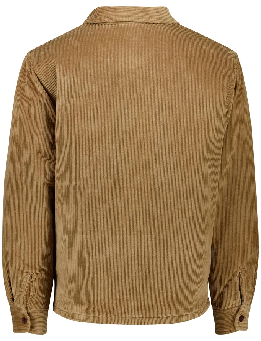 Superdry overshirt camel corduroy