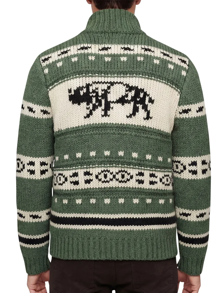 Superdry vest warm groen