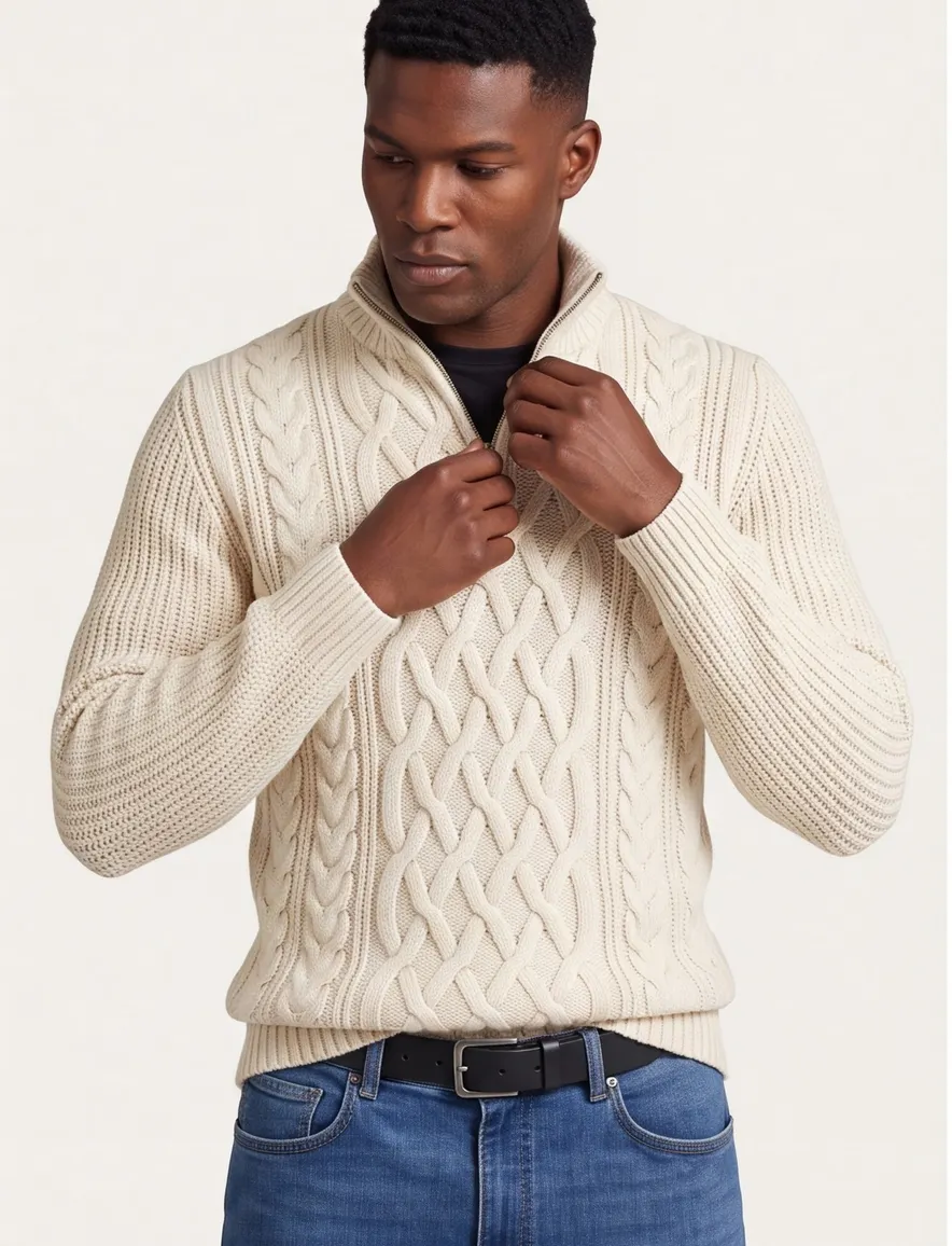 trui beige Superdry
