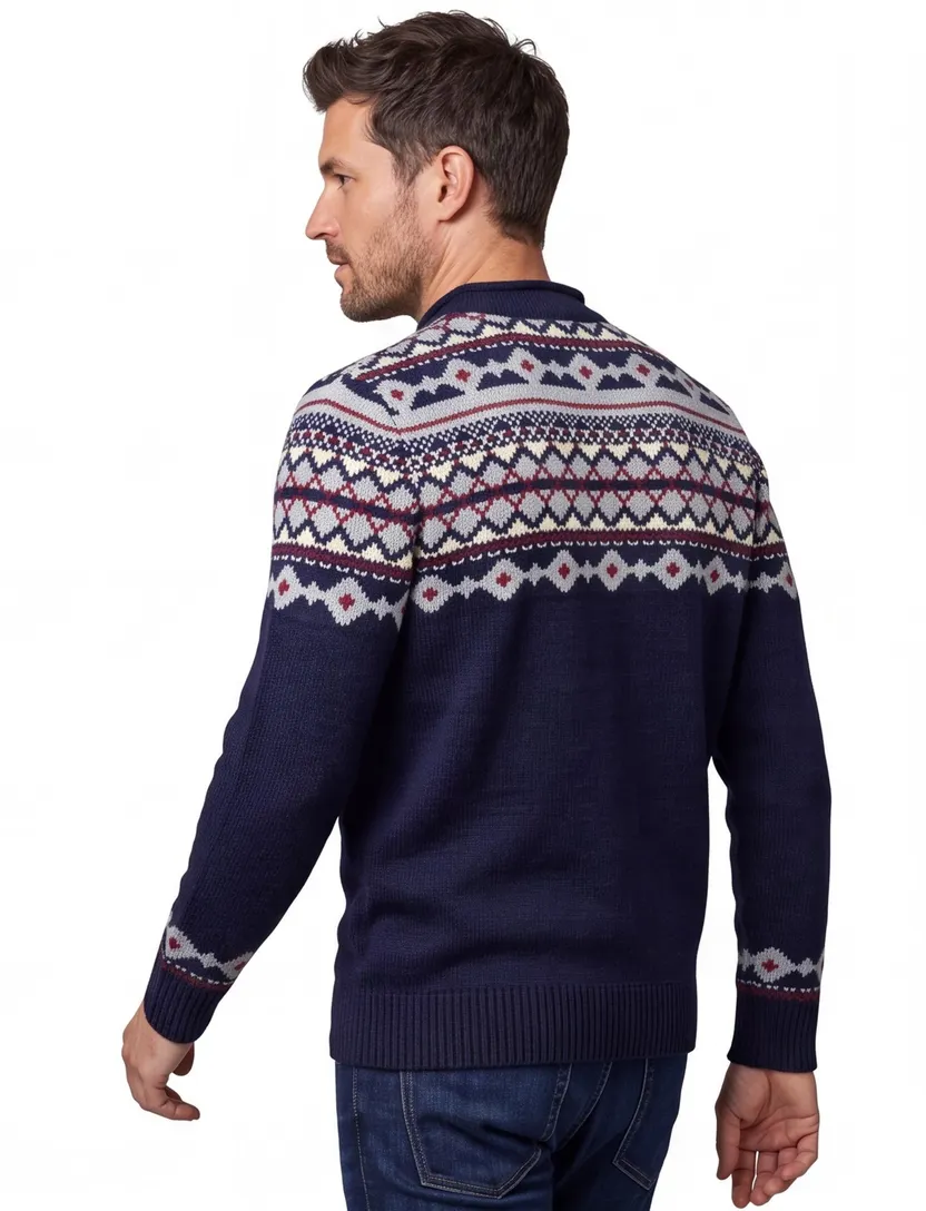 Superdry coltrui donkerblauw geprint