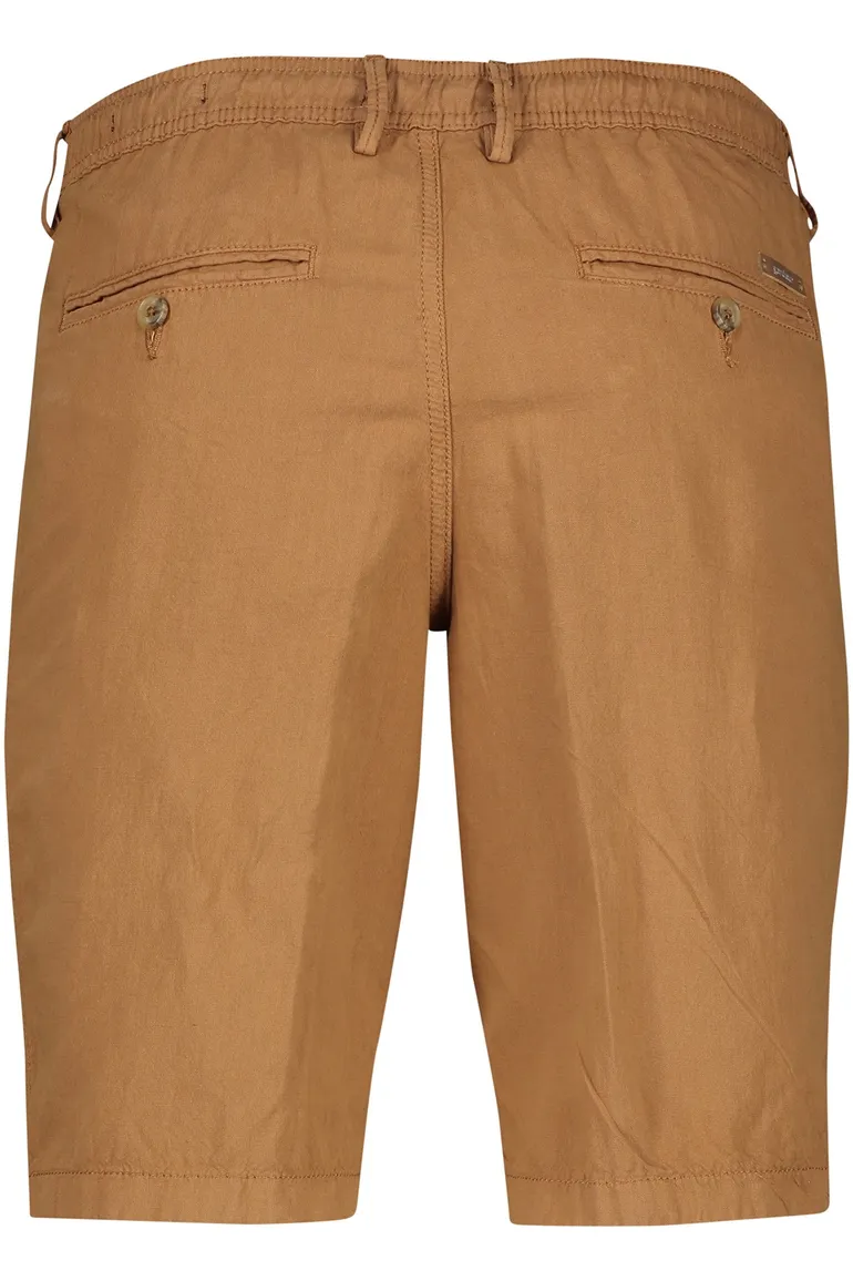 Gardeur korte broek Jasper roest