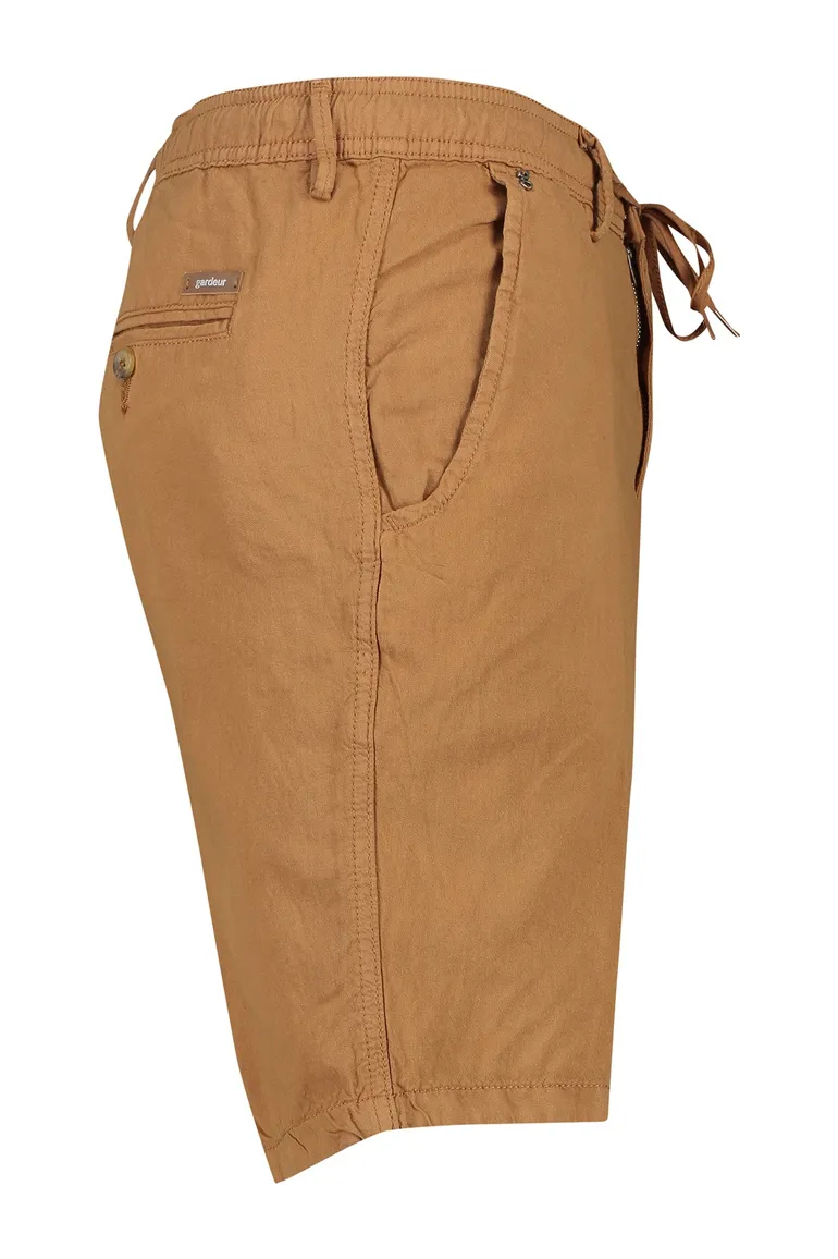Gardeur korte broek Jasper roest