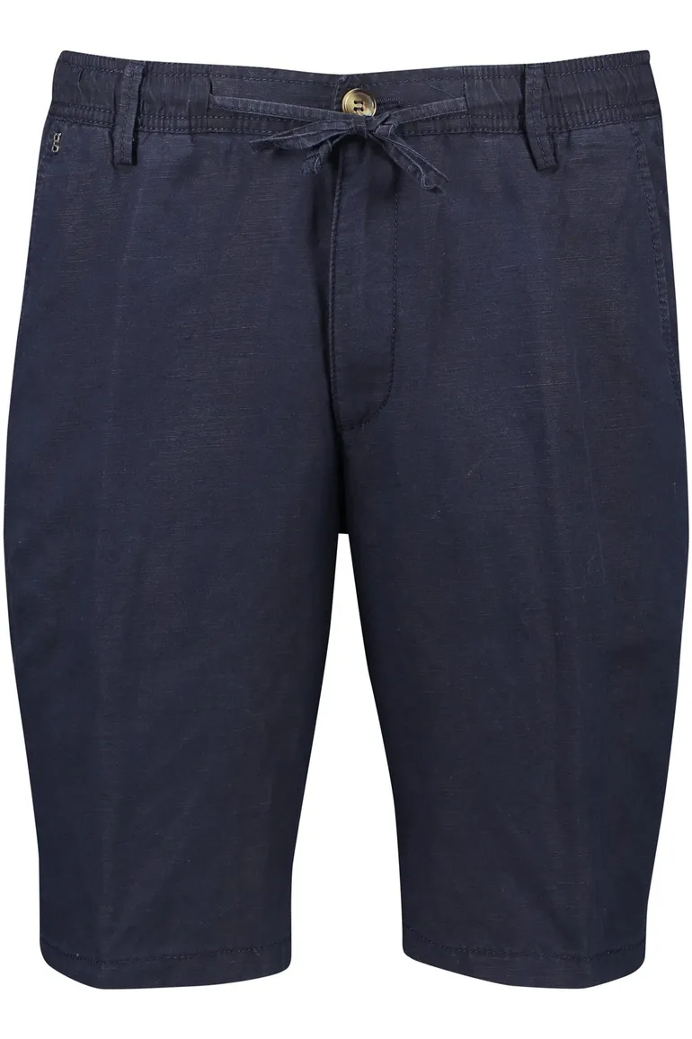 Gardeur korte broek Jasper navy