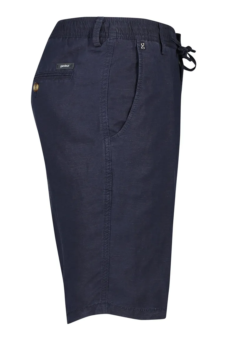 Gardeur korte broek Jasper navy