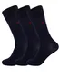 Polo Ralph Lauren sokken 3-pack navy rood paard katoen