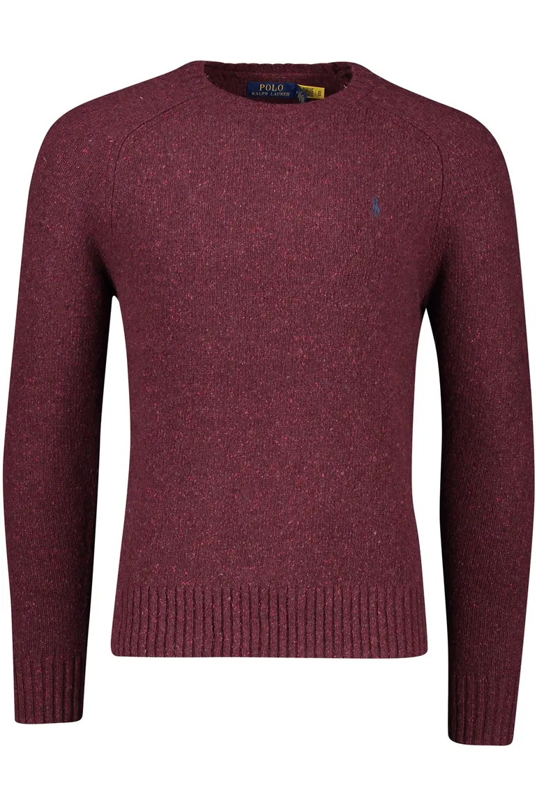 Polo Ralph Lauren trui bordeaux gebreid normale fit