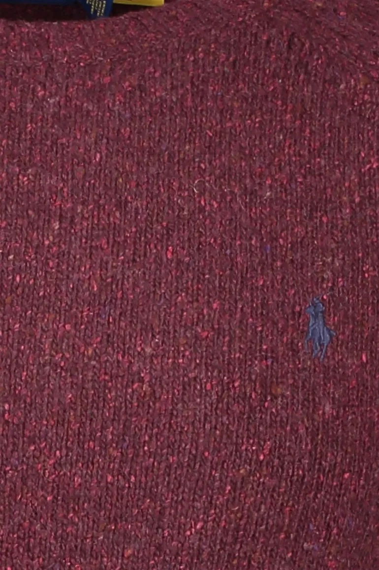 Polo Ralph Lauren trui bordeaux gebreid normale fit