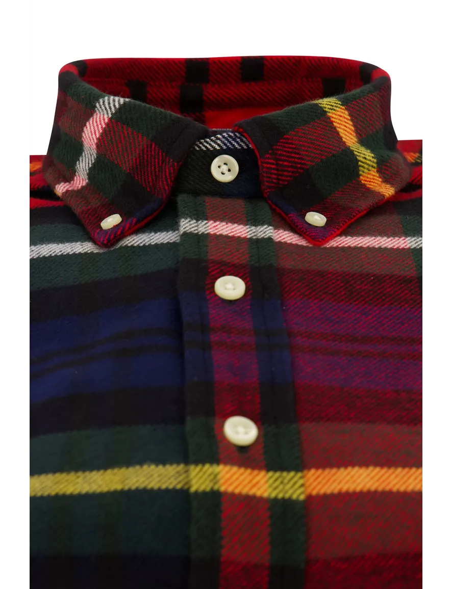 Overhemd Polo Ralph Lauren rood geruit