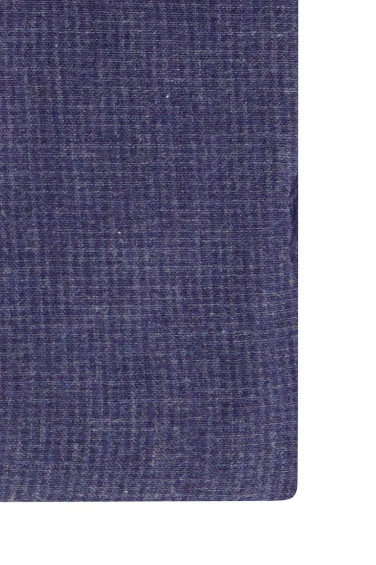 casual overhemd Polo Ralph Lauren donkerblauw effen katoen wijde fit