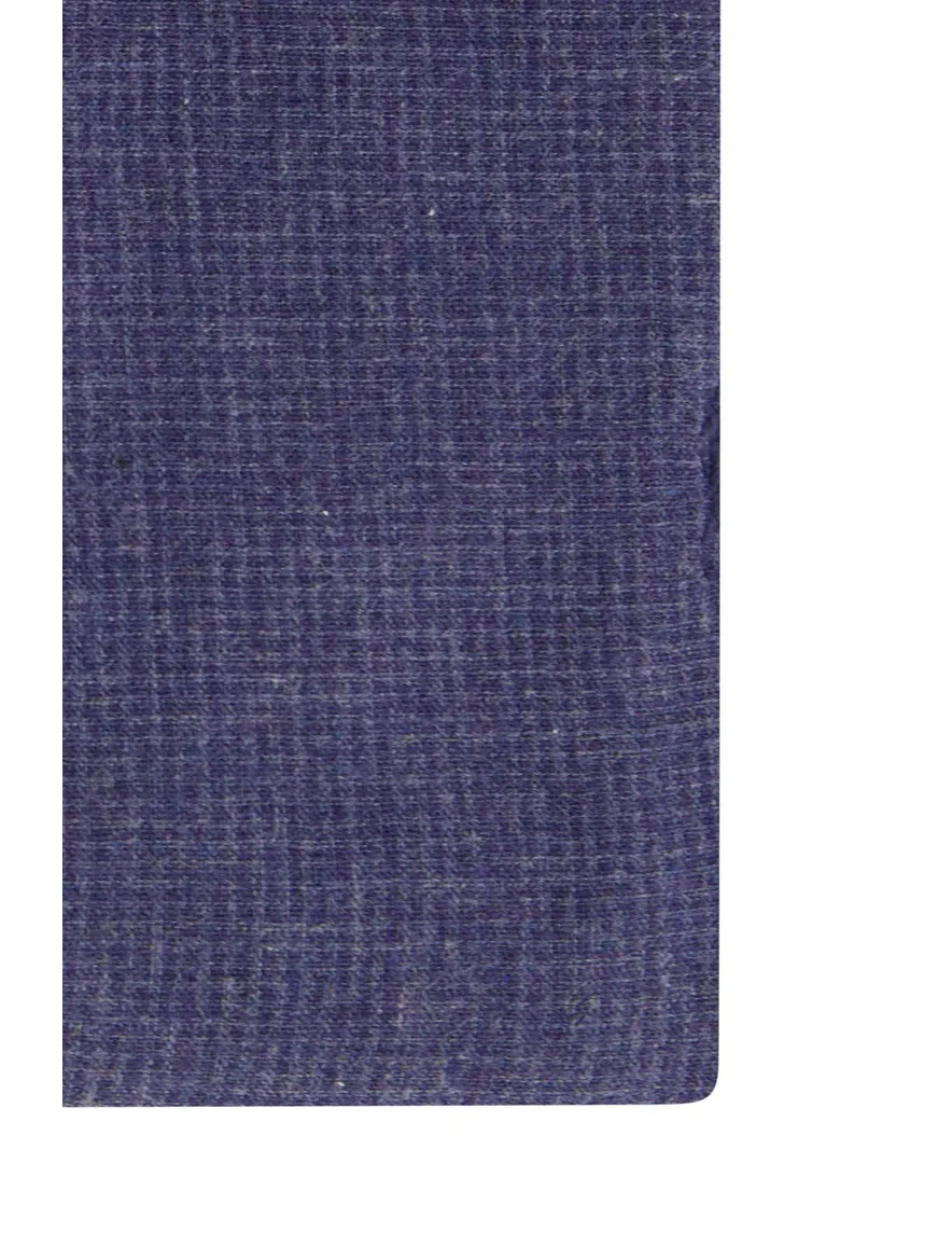 casual overhemd Polo Ralph Lauren donkerblauw effen katoen wijde fit
