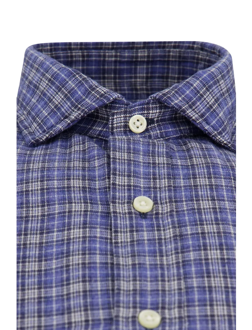 Polo Ralph Lauren overhemd blauw geruit