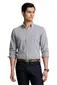 casual overhemd grijs Polo Ralph Lauren Custom Fit