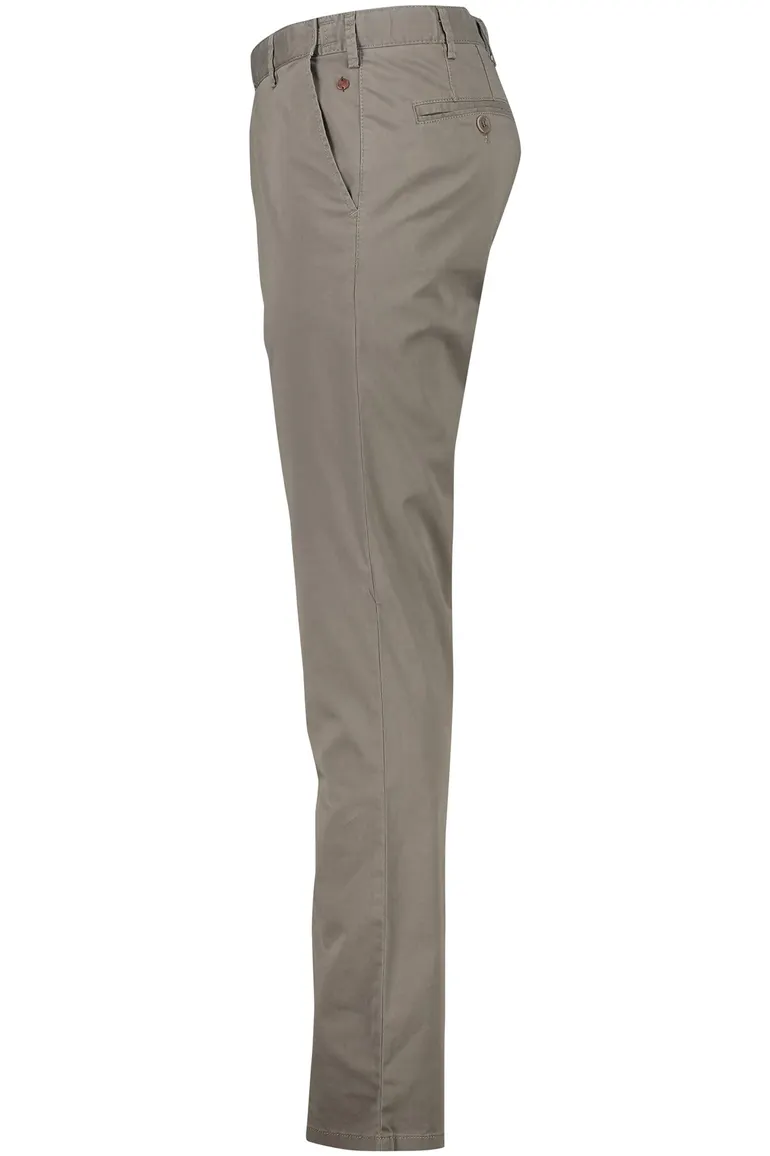 Meyer Pantalon katoen bruin oslo perfect fit