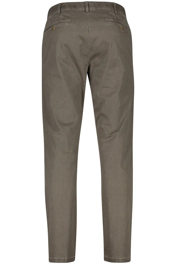 katoenen broek Meyer Rio bruin
