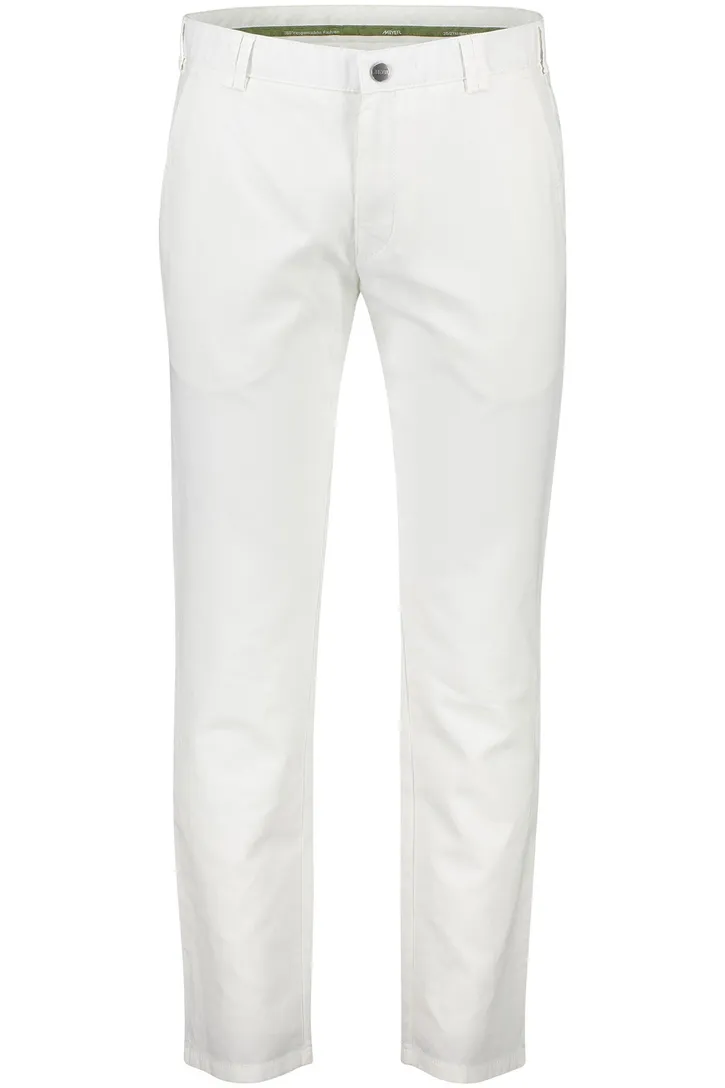 Meyer chino wit effen