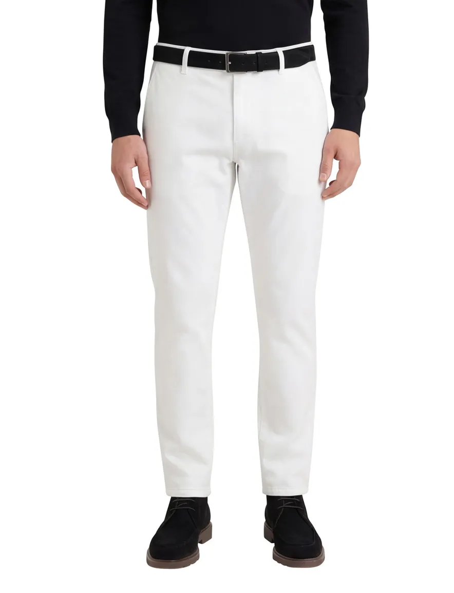 Meyer Pantalon wit modern fit