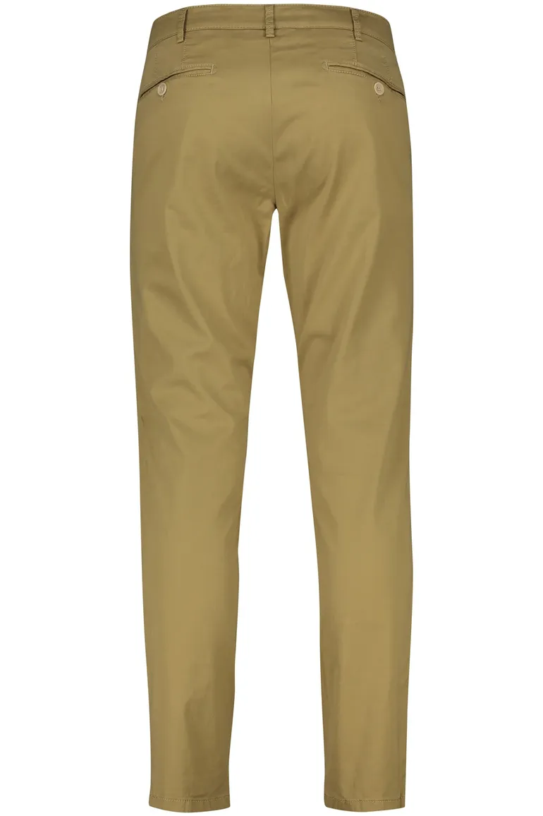 Meyer Pantalon katoen camel modern fit