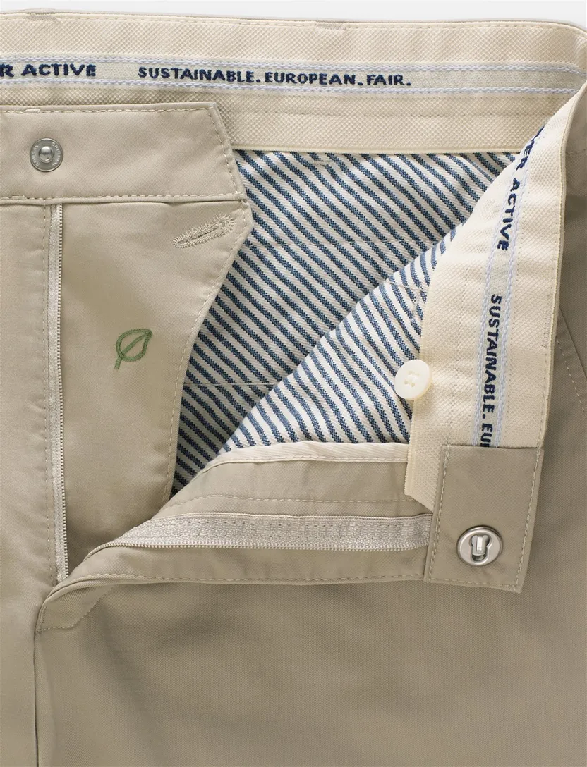 katoenen broek Meyer Bonn beige
