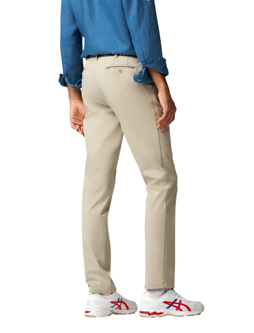 katoenen broek beige Meyer Bonn