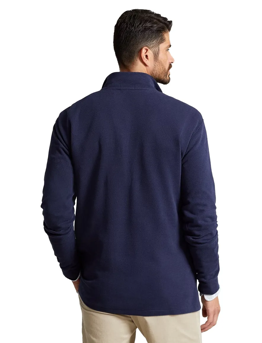 Polo Ralph Lauren halfzip trui donkerblauw