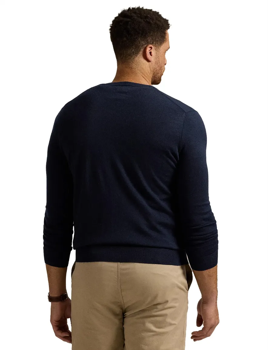 trui donkerblauw Polo Ralph Lauren Big & Tall
