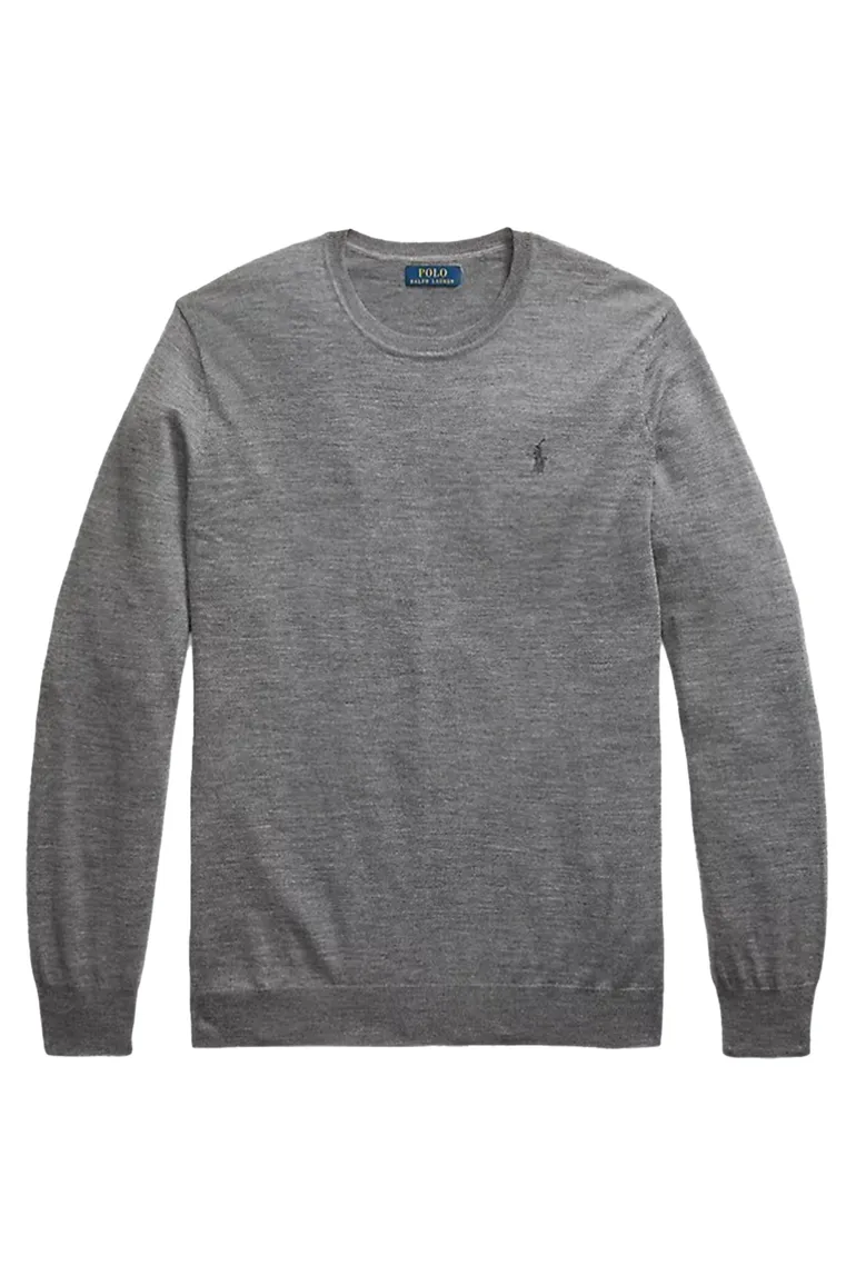 Polo Ralph Lauren trui grijs merino