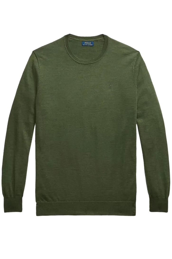 Polo Ralph Lauren trui Big & Tall groen merino