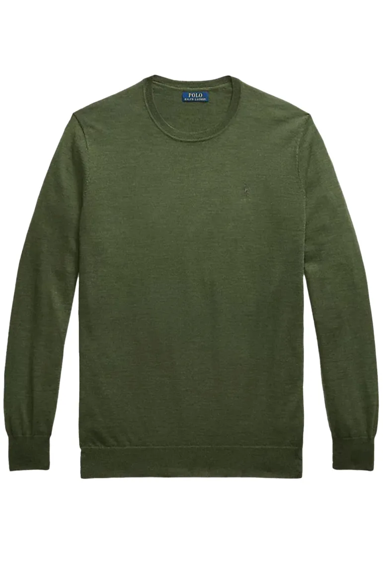 Polo Ralph Lauren trui groen merinowol Big & Tall