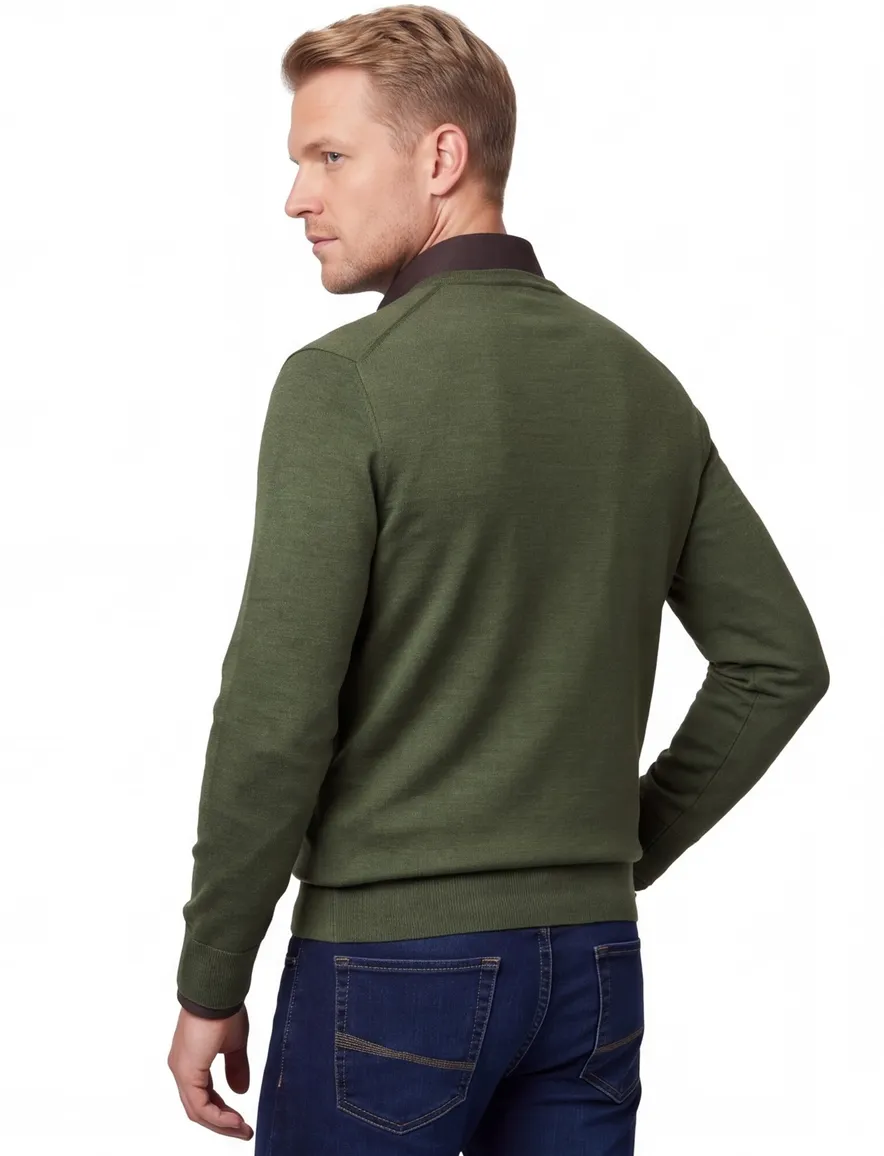 Polo Ralph Lauren trui groen merino