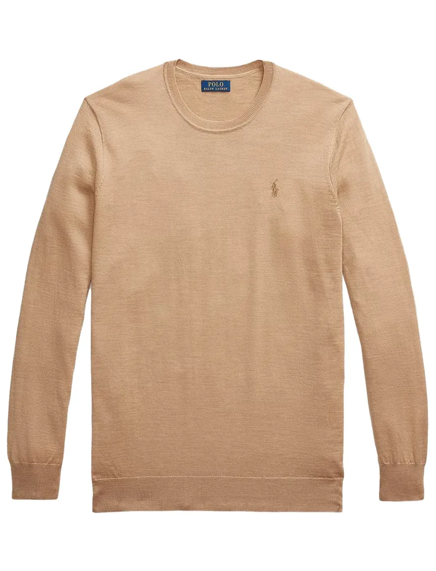 Polo Ralph Lauren trui beige merino wol