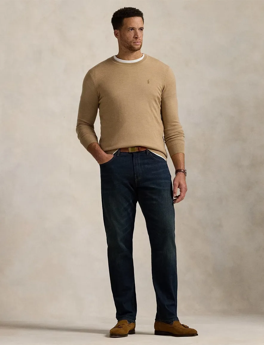 Polo Ralph Lauren trui beige merino wol