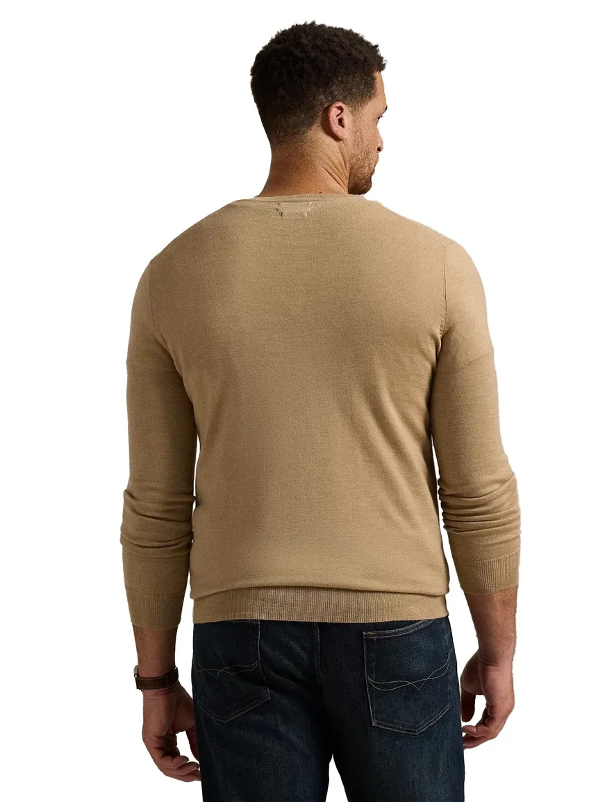 Polo Ralph Lauren trui beige merino wol