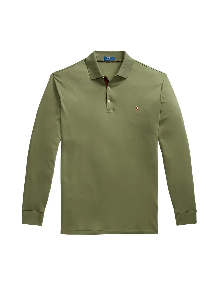 Polo Ralph Lauren polo groen effen Big & Tall