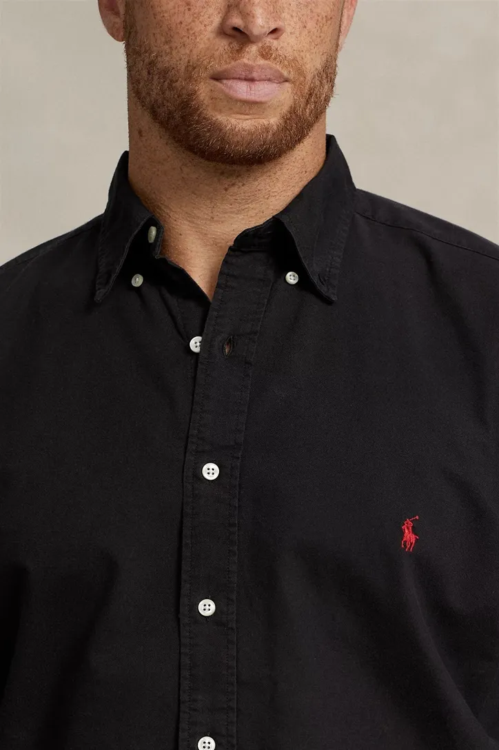 overhemd Polo Ralph Lauren zwart Big & Tall wijde fit