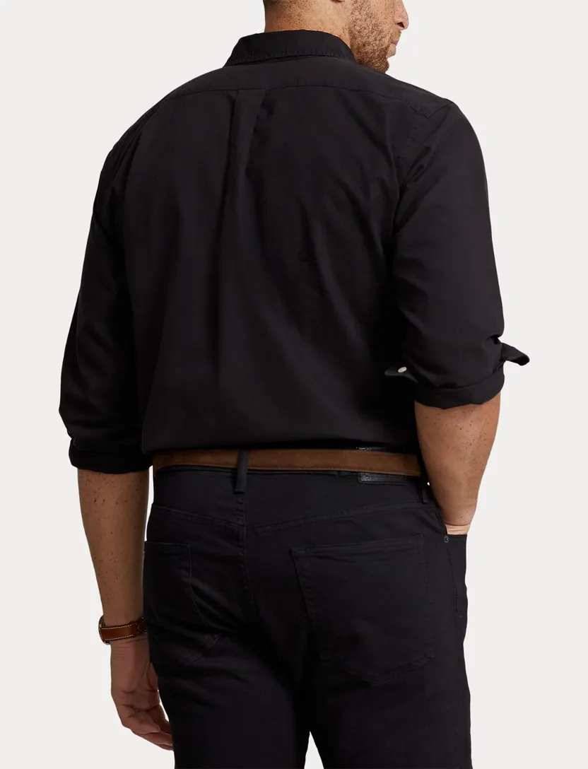 overhemd Polo Ralph Lauren zwart Big & Tall wijde fit
