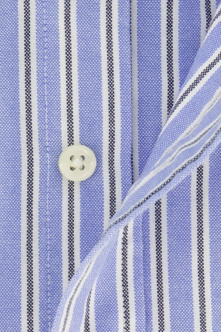Polo Ralph Lauren overhemd gestreept blauw Big & Tall