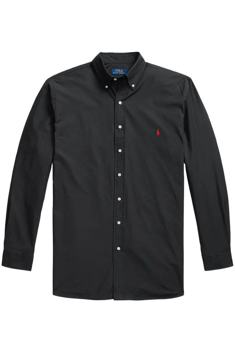 Polo Ralph Lauren overhemd zwart Big & Tall