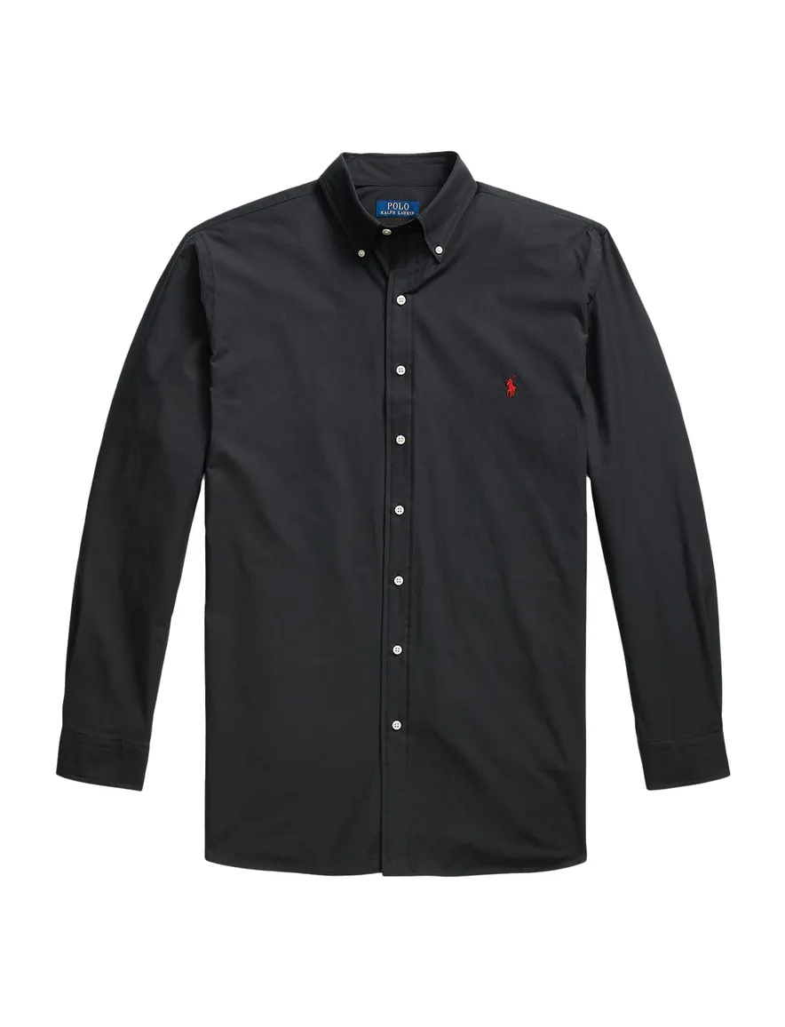 Polo Ralph Lauren overhemd zwart Big & Tall