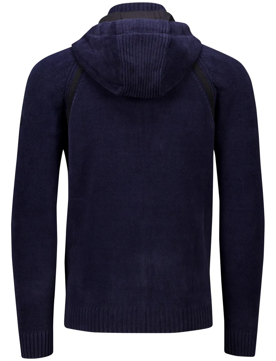 Aeronautica Militare vest donkerblauw gebreid