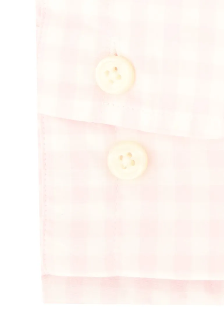 Gant overhemd roze geruit button-down