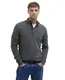 Barbour Holden half zip trui grijs gemêleerd