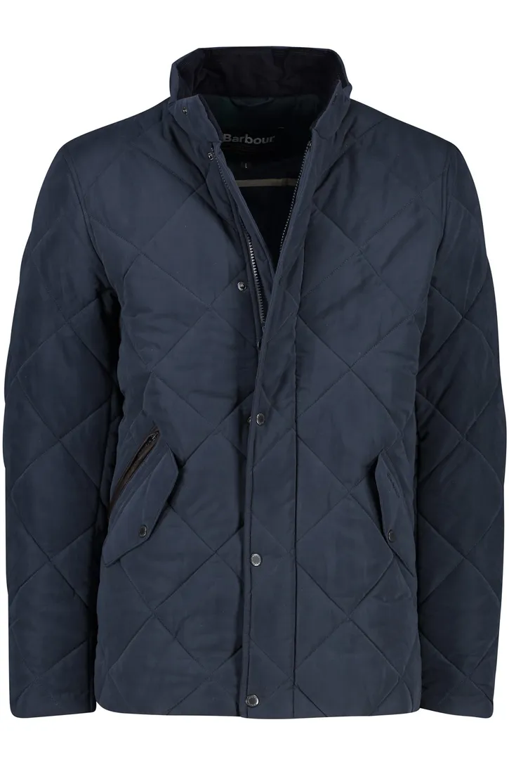Barbour tussenjas donkerblauw normale fit