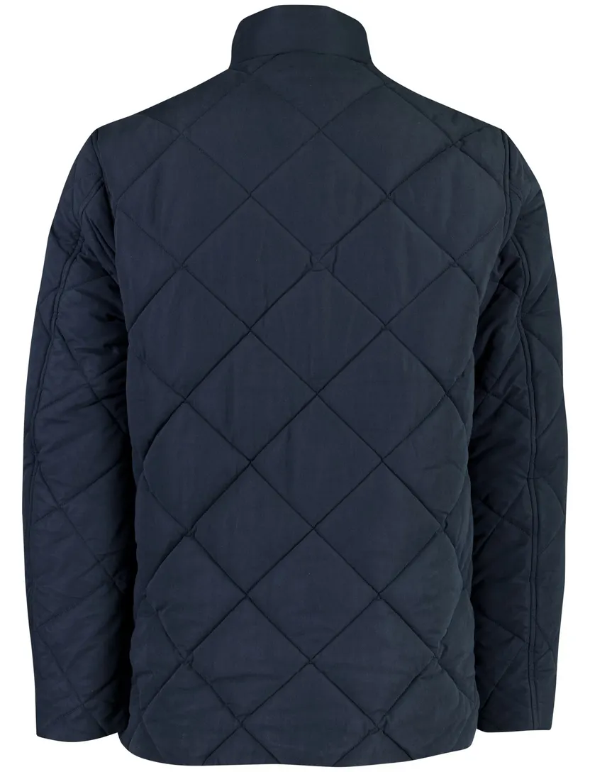 Jas Barbour gevoerddonkerblauw