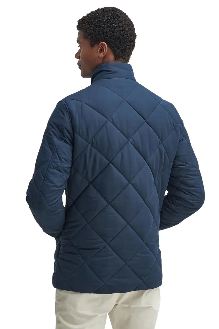 Jas Barbour gevoerddonkerblauw