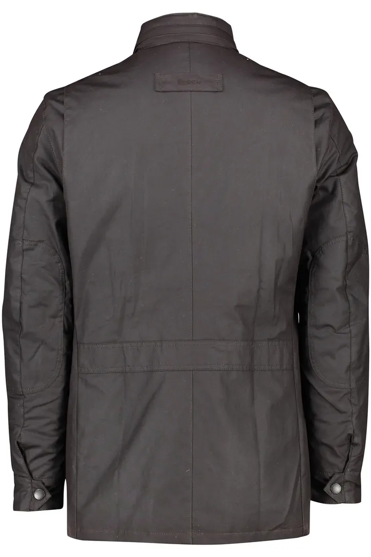 Normale Fit Barbour waxjas bruin katoen