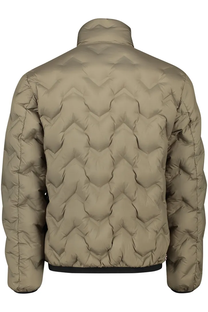 Colmar tussenjas khaki slim fit effen