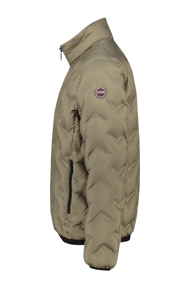Colmar tussenjas khaki slim fit effen
