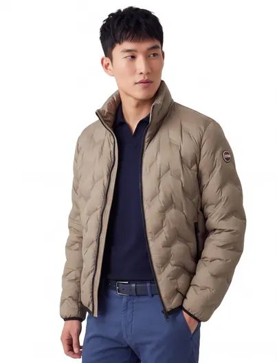 Colmar Colmar tussenjas khaki slim fit effen