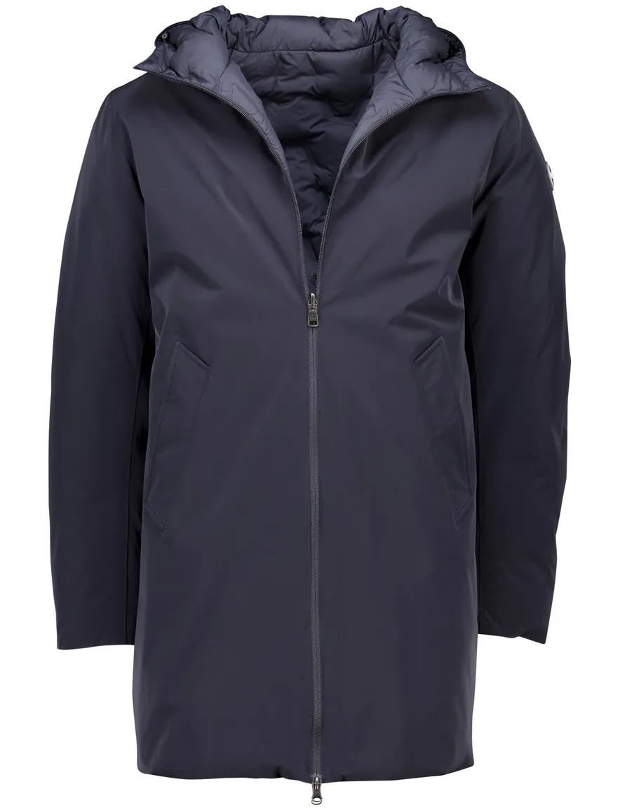 Colmar winterjas dubbelzijdig donkerblauw